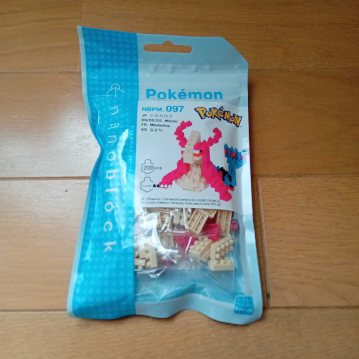 nanoblock （ナノブロック）NBPM_097 ミロカロス　Milotic　ポケットモンスター（ポケモン）Poke'mon_画像1