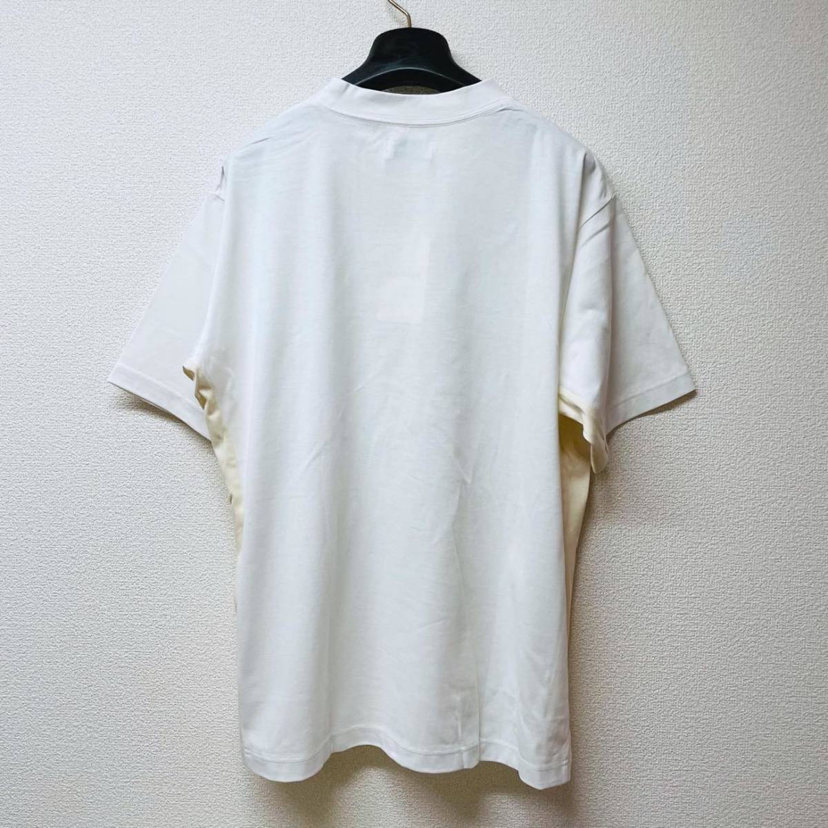 新品 FACTOTUM ファクトタム 21年春夏 クルーネックTシャツ 定価9,900円 48(L) 送料210円〜 コンフォートパネル 白T 汗染み帽子 UVカット_画像5