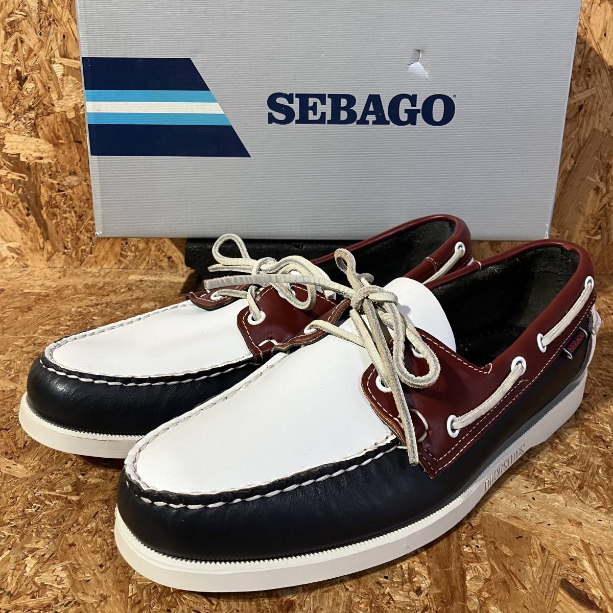 美品 26.5cm US8.5 26cm US8 DOCKSIDES SEBAGO US9.5 SPINNAKER