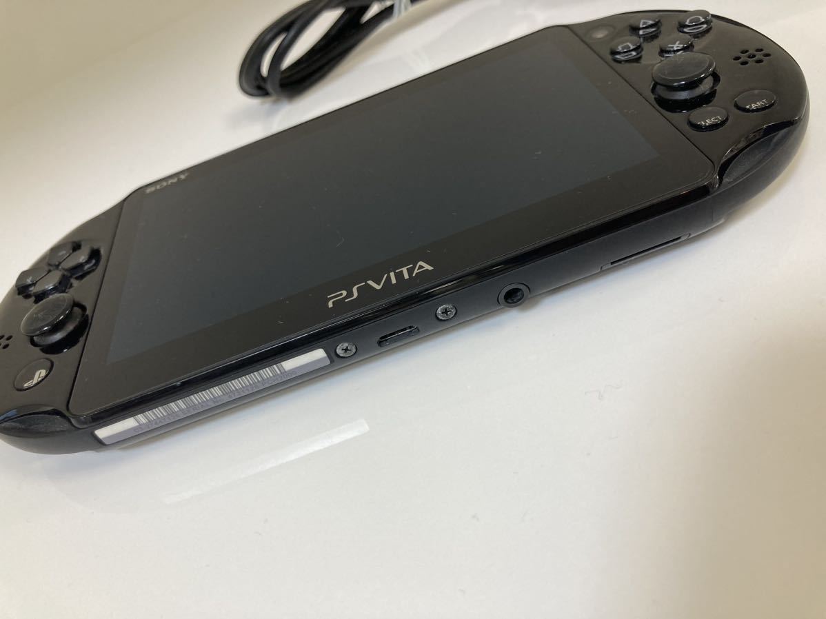 SONY ソニー PS Vita PCH-2000 ブラック 動作確認済み 初期化済み AC