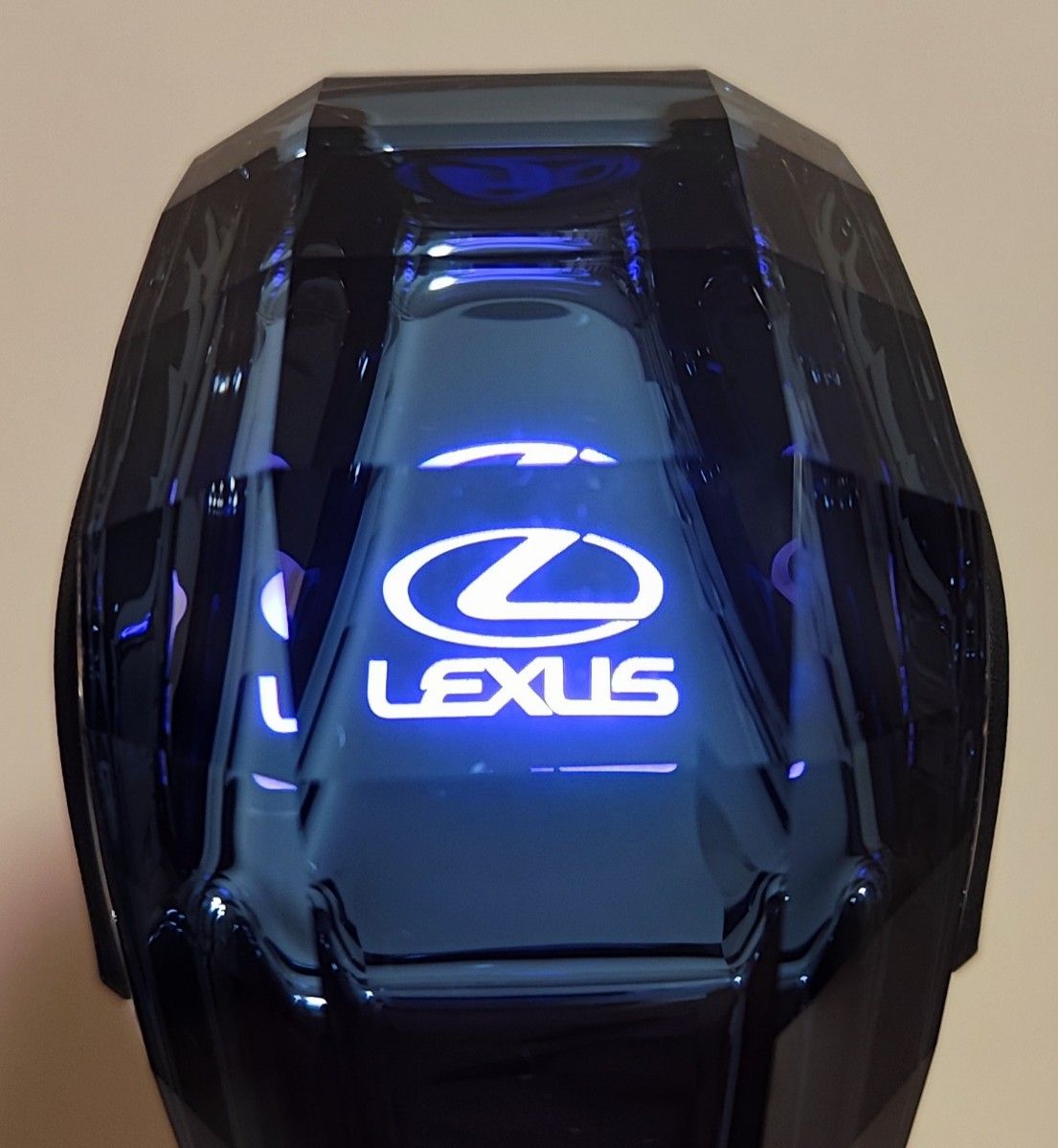 レクサス Lexus シフトノブ シフトレバー イルミネーション 7色LED点灯 ハンドボールクリスタルシフト