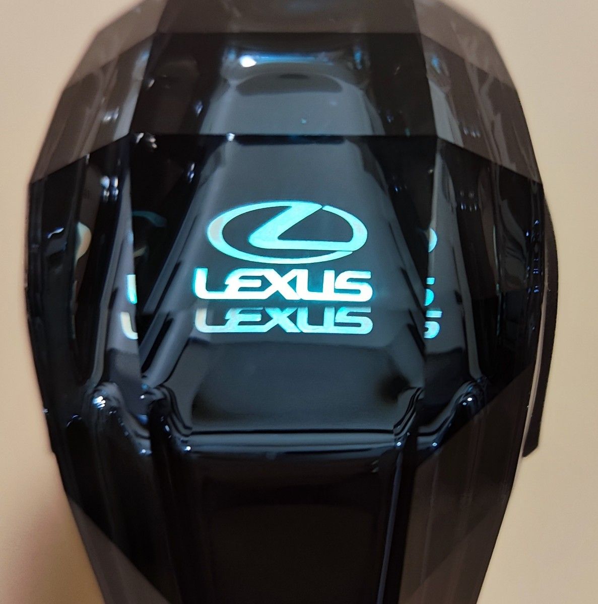 レクサス Lexus シフトノブ シフトレバー イルミネーション 7色LED点灯 ハンドボールクリスタルシフト