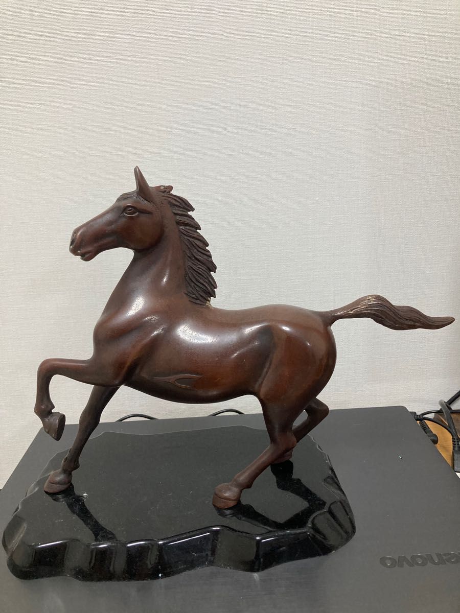 話題の人気 旭 金属工芸 馬の置物 銅 敷台付き|Yahoo!フリマ(旧 勇馬 その他
