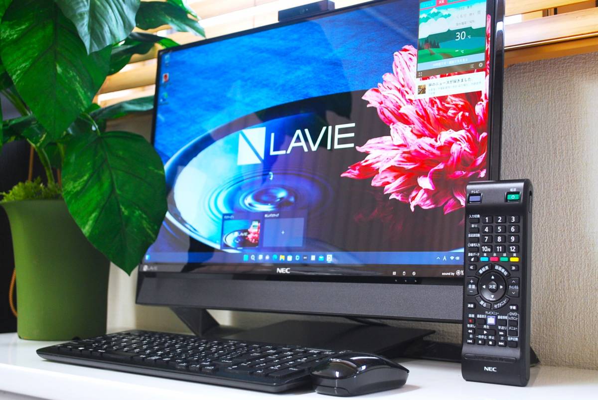 [Windows11] 23.8型Lavie desk all in one /新品超高速-SSD/第6世代Corei7/16GB/Office/W3波TVチューナー/Blu-ray/Bluetooth/eb18  JChere雅虎拍卖代购
