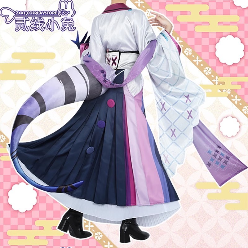 バーチャル YouTuber Vtuber Selen 新年衣装 コスプレ衣装+尾風 バーチャル YouTuber Vtuber Selen 新年衣装 コスプレ衣装+尾風