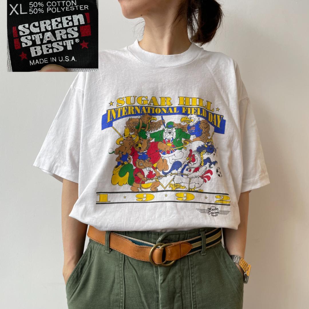 9004 ヴィンテージ Tシャツ 1992年 XL シュガーヒルスタジアム_画像1