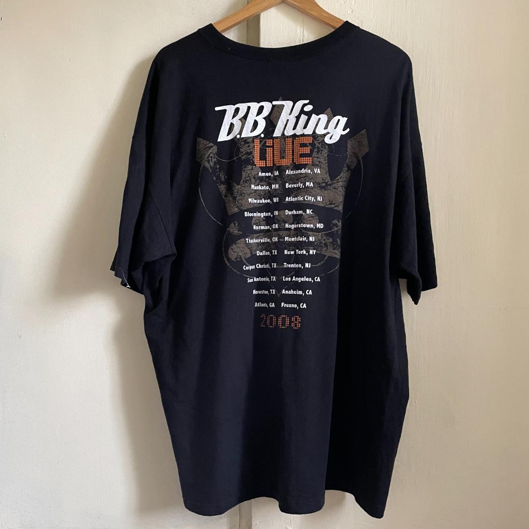 【T17】ヴィンテージ Tシャツ B.B.キング ツアー BB KING 00s_画像3