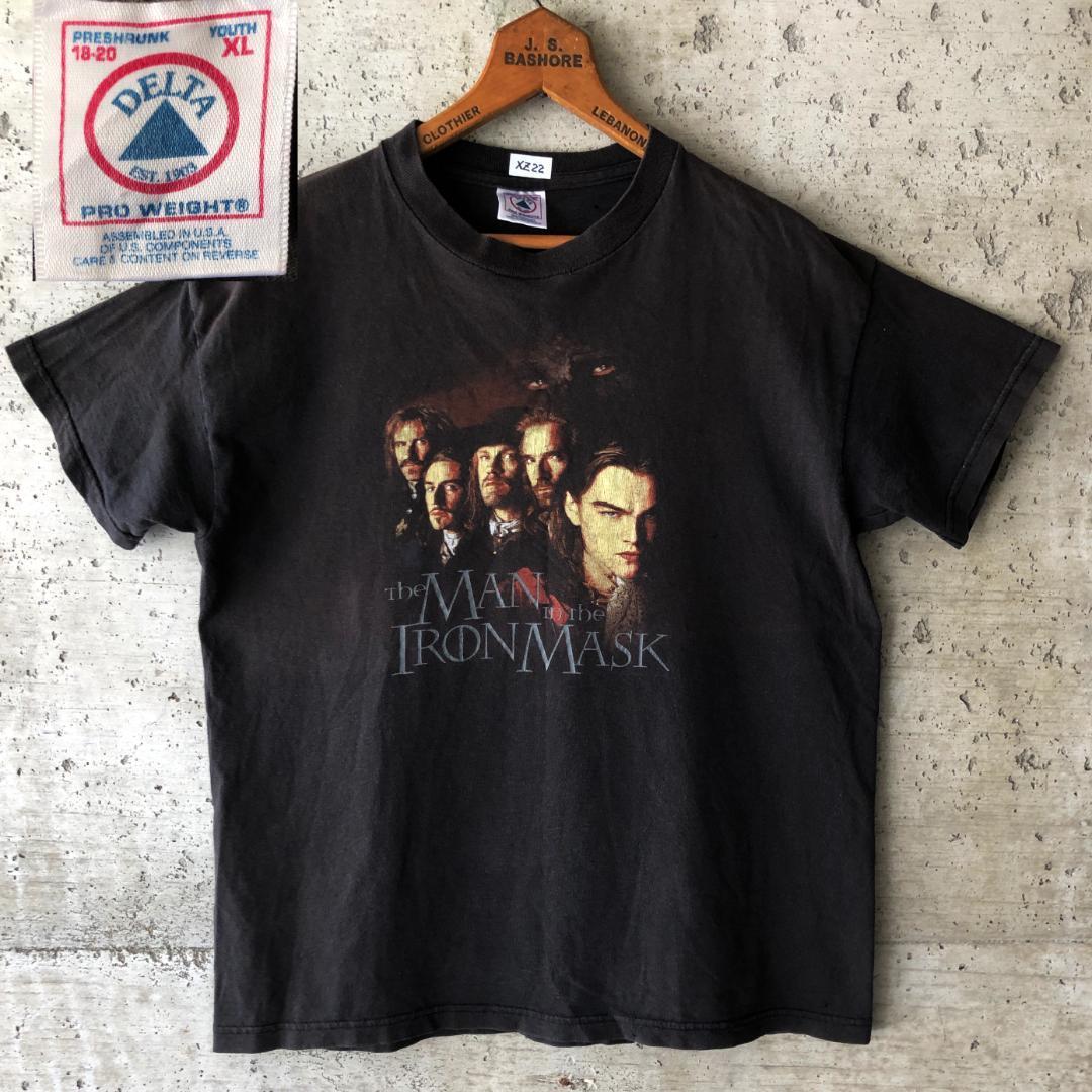 【XZ22】 Tシャツ 映画 ムービーT ディカプリオ 90s 仮面の男 98年_画像1