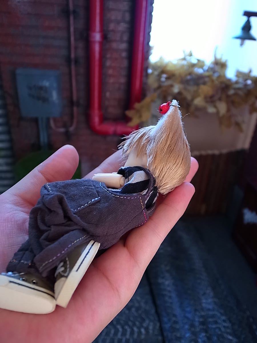 カスタムドール《テノリネコ》Larimarworks製 ミミヘッド ヘッド+アイ+ネコ耳ウィッグのみ 9