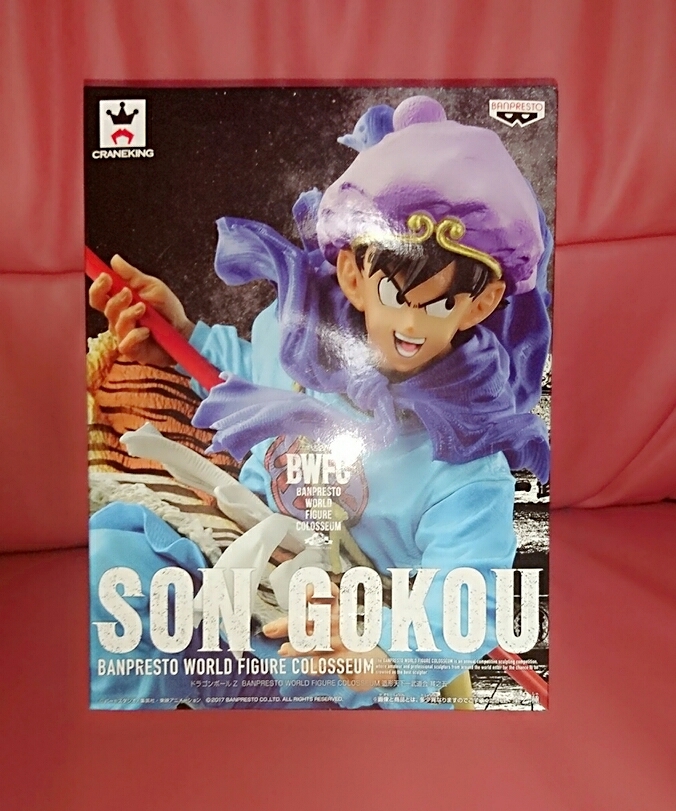 龍珠兒子悟空BWFC SON GOKOU圖 原文:ドラゴンボール 孫悟空 BWFC SON GOKOU フィギュア