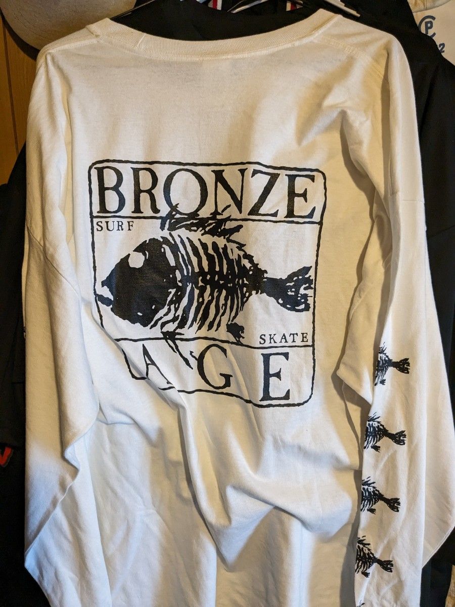 レアBronzeage両面プリント長袖Tシャツブロンズエイジ - Tシャツ