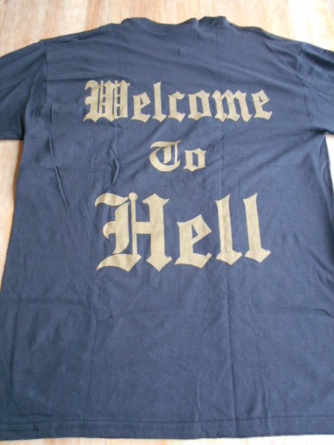 VENOM 長袖 Tシャツ welcome to hell 黒L ロンT ヴェノム / slayer metallica kreator sodom destruction possessed celtic frost_画像6