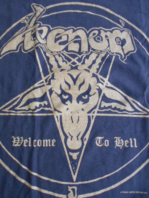 VENOM 長袖 Tシャツ welcome to hell 黒L ロンT ヴェノム / slayer metallica kreator sodom destruction possessed celtic frost_画像2