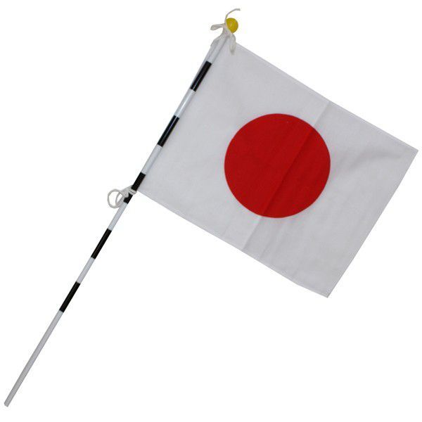 日本国旗セット 手旗 約32cm×約23cm 日の丸_画像1