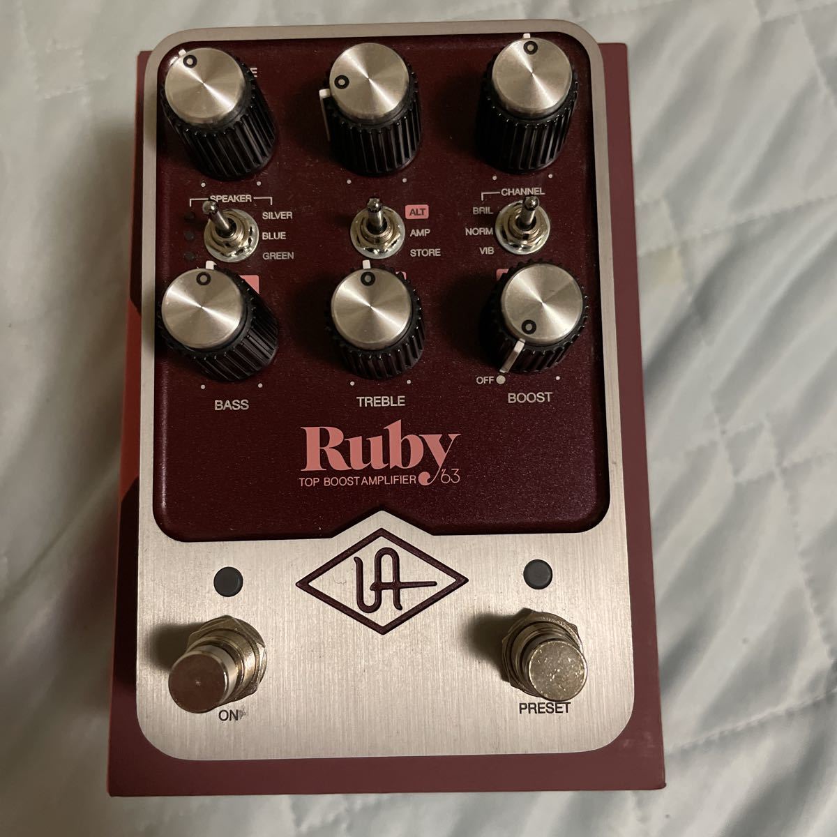 UNIVERSAL AUDIO UAFX RUBY / 63 Amplifier(アンプシミュレーター