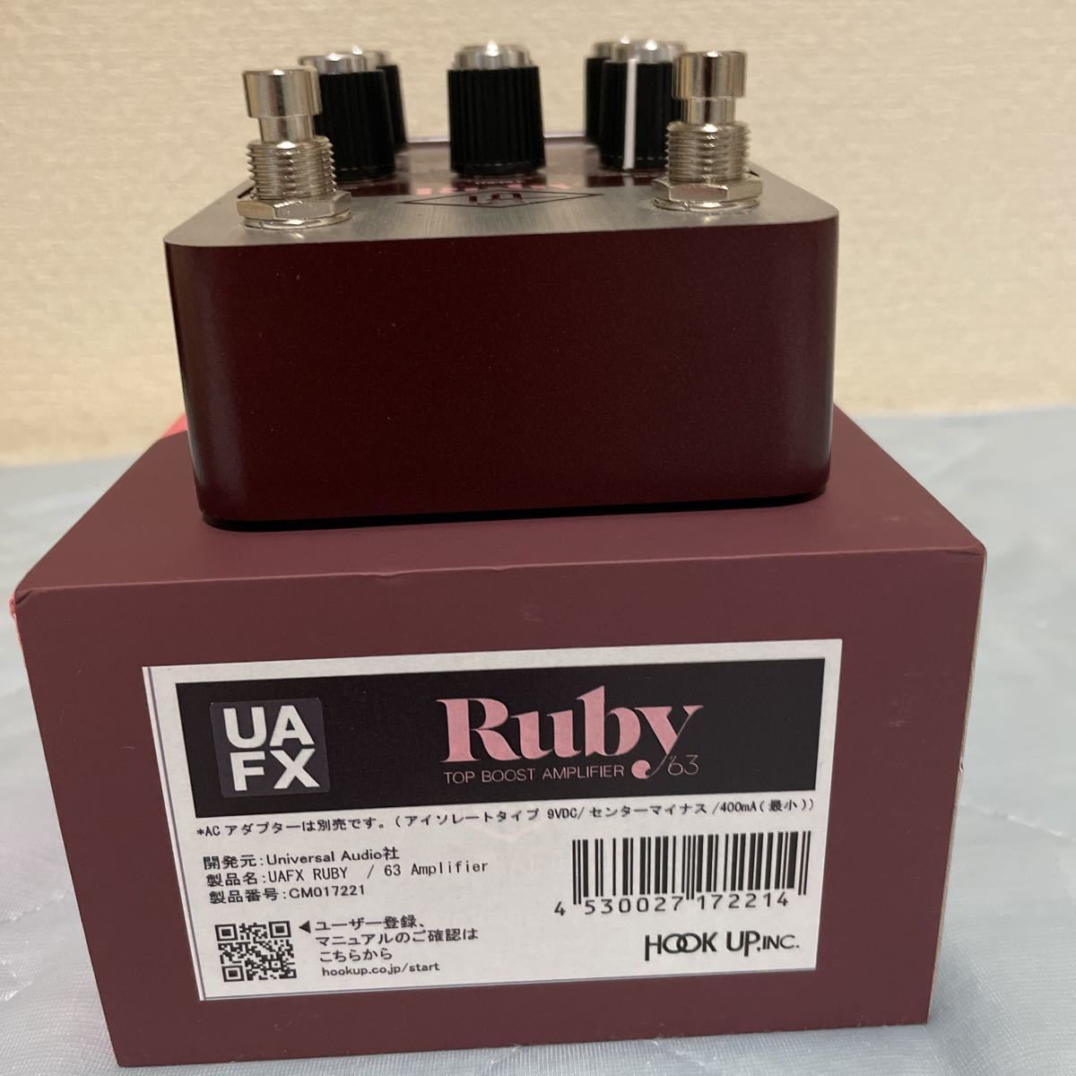 UNIVERSAL AUDIO UAFX RUBY / 63 Amplifier(アンプシミュレーター