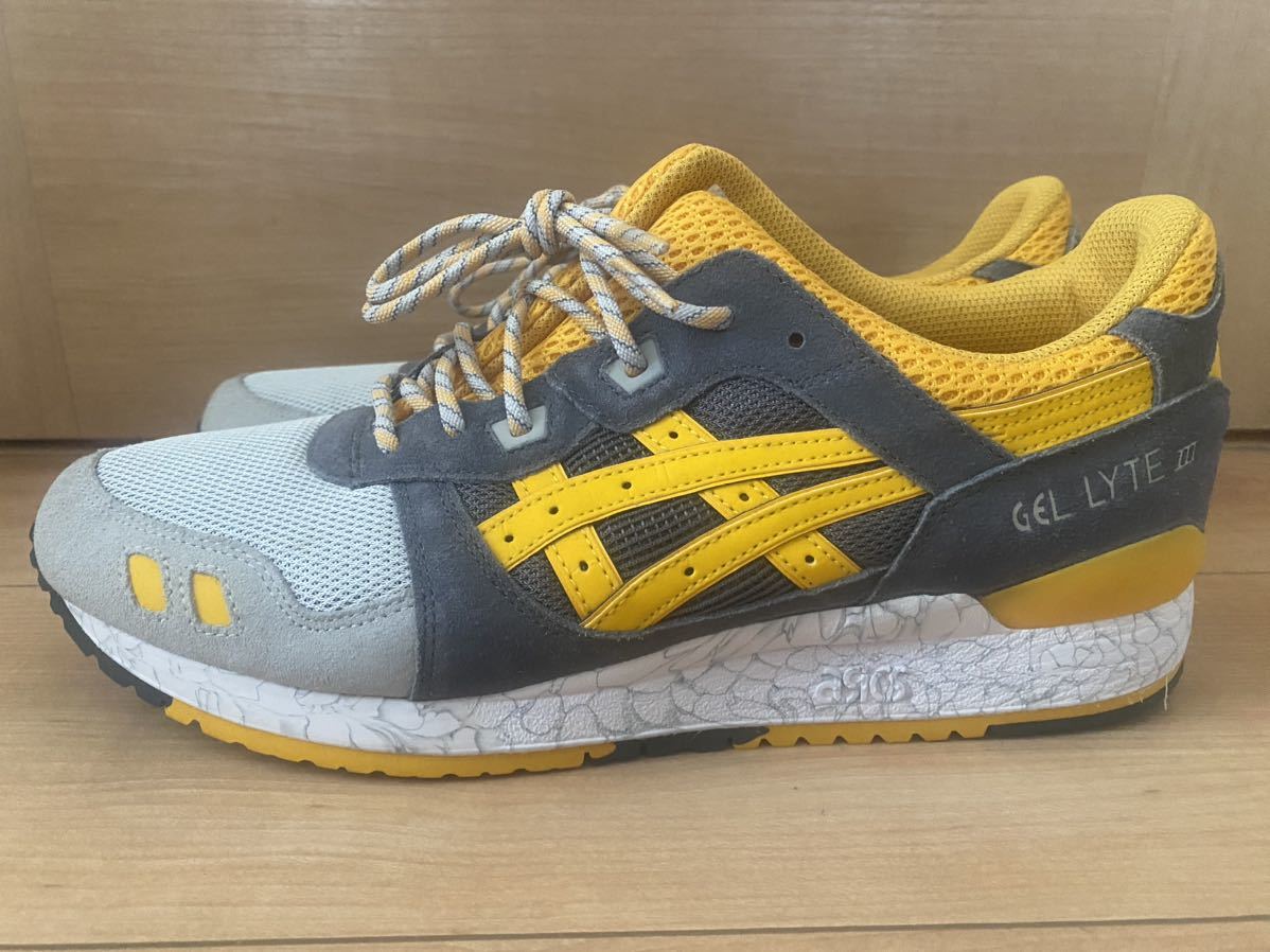 送料無料 29cm US11.5 ASICS gel lyte 3 high voltage pack ゲルライト3 黄