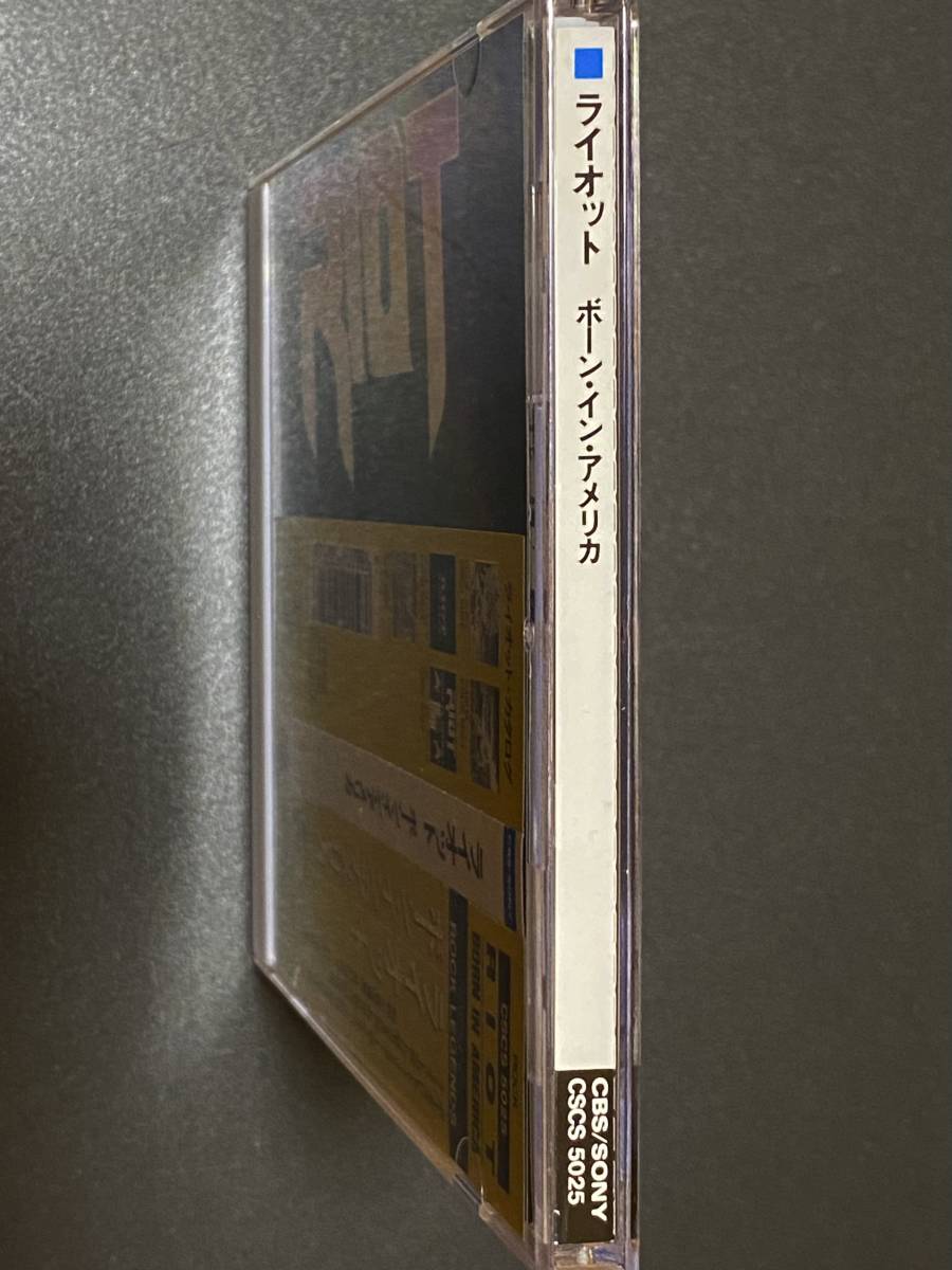 ◆即落◆廃盤レア◆帯付き◆ライオット/ボーン・イン・アメリカ◆1984年作◆Rhett Forrester(Vo)◆隠れた名盤5THアルバム◆_画像6