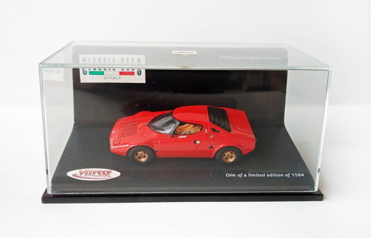 ( Vitesse ) Lancia Stratos ( red )1/43