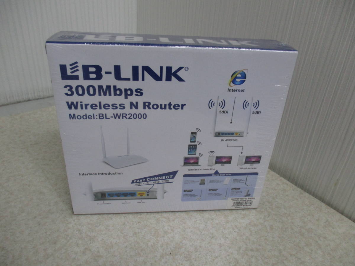 LB-Link 300 Mbps Wireless N Router BL-WR2000★未開封品★No:548_画像2