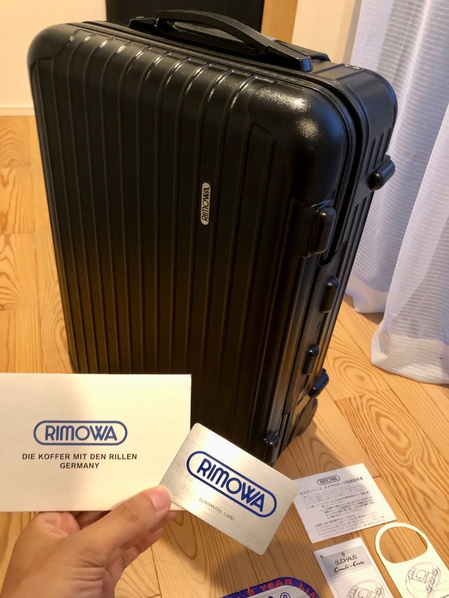 RIMOWA/リモワ キャリーケース ダイヤルロック式 SALSA 初期モデル 2輪タイプ 定価7万円 以上