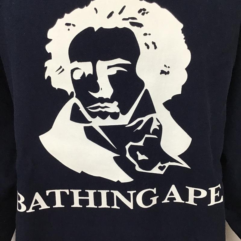 直営 アウトレット A BATHING APE XL アベイシングエイプ トレーナー