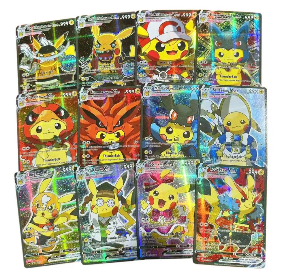 希少 ポケモンカード 海外版 コスプレ ピカチュウ55枚 新品未
