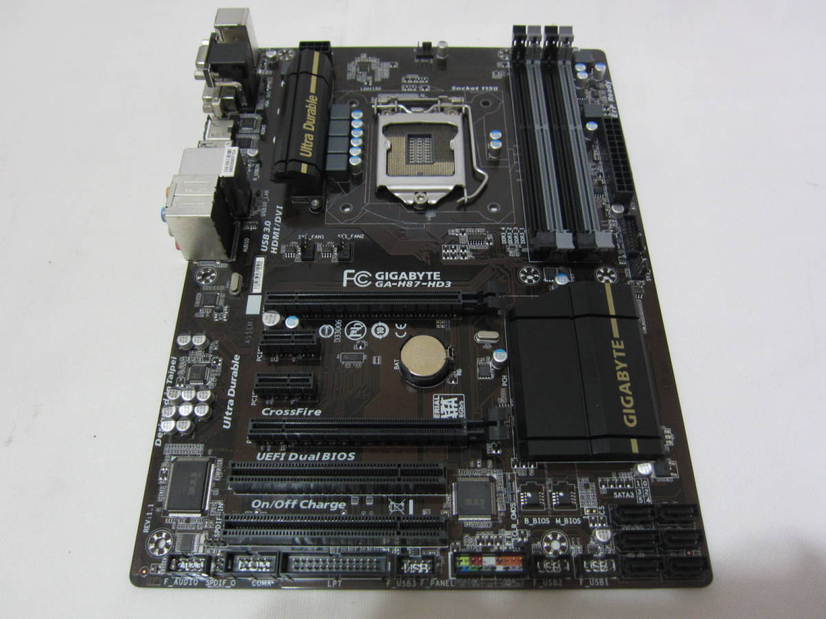 GIGABYTE motherboard intel H87 LGA1150 ATX GA-H87-HD3