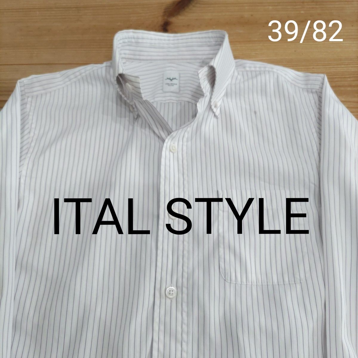 ITAL STYLE メンズ ストライプ シャツ Ｓ - シャツ