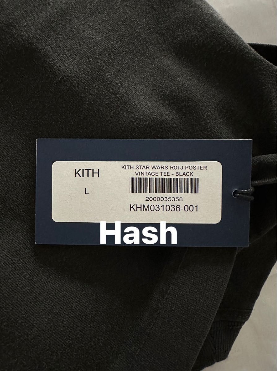 新品】KITH キス スターウォーズ Tシャツ Lサイズ ブラック 送料 新品】KITH キス スターウォーズ Tシャツ Lサイズ ブラック 送料