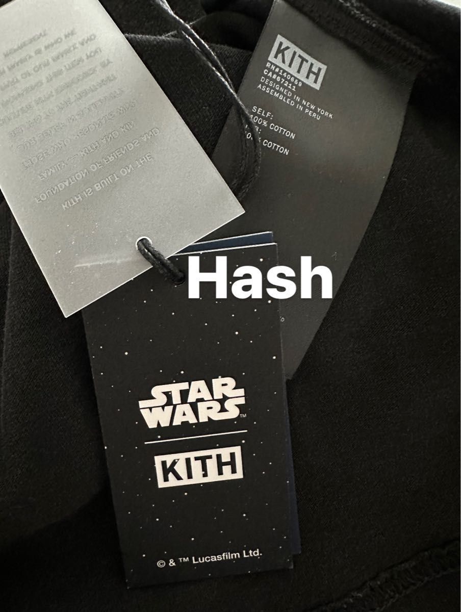 新品】KITH キス スターウォーズ Tシャツ Lサイズ ブラック 送料 新品】KITH キス スターウォーズ Tシャツ Lサイズ ブラック 送料