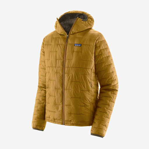 *40%OFF M 新品★パタゴニア★マイクロ パフ フーディ★M-CGLD★Patagonia Men's Micro Puff Hoody Cabin Gold タグ付き #84031 \44000_お使いのＰＣ環境により色見え方が違います