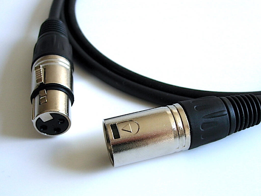  prompt decision 3m XLR microphone cable Canare L-4E6S× black plug specifications modification possible 