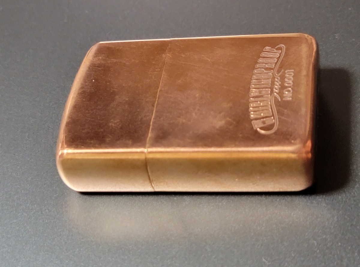 新品未使用　純銅　銅無垢　copper ジッポ　カスタム　ウィンディガール 　No1　zippo カスタム