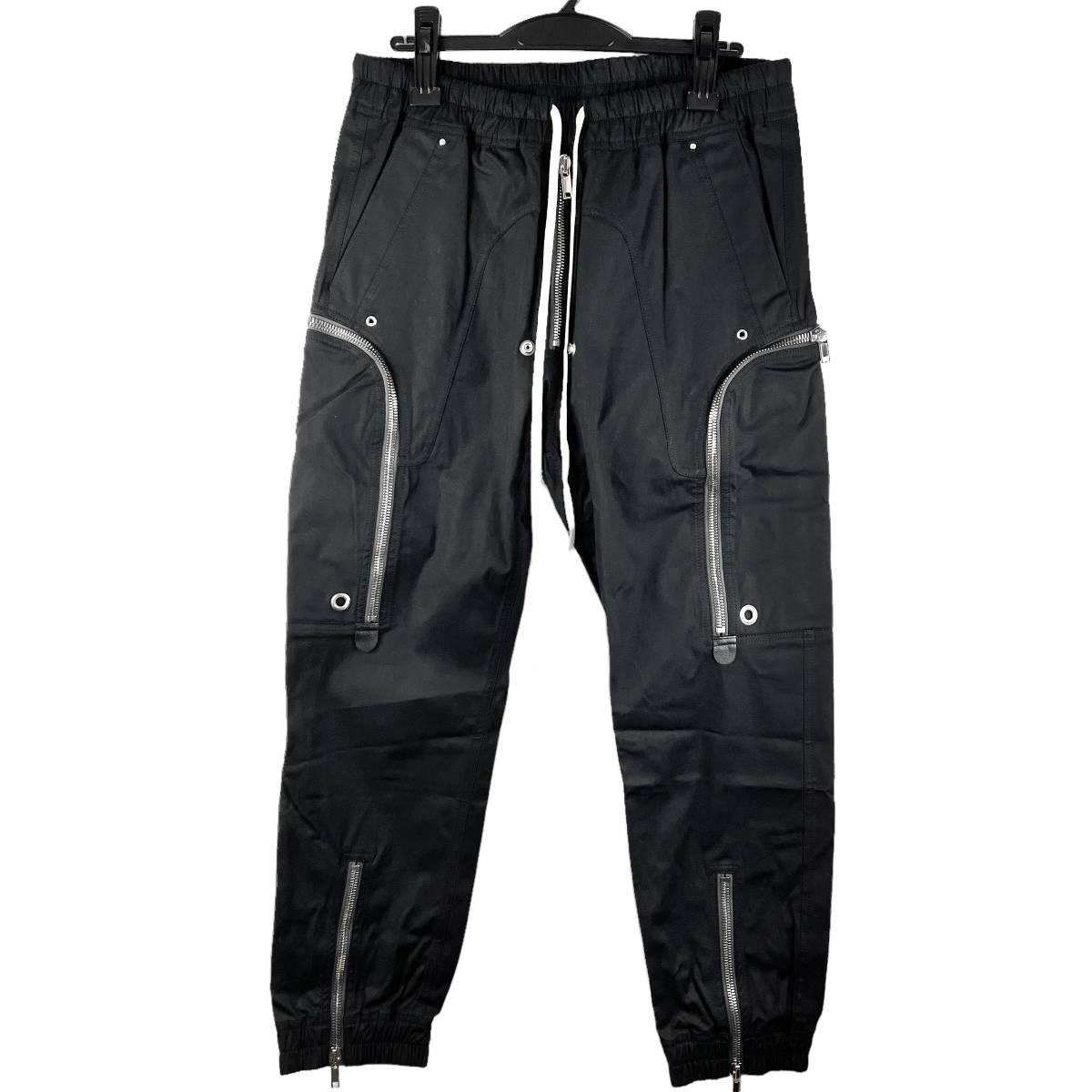 Rick Owens(リックオウエンス) BAUHAUS CARGO PANTS (black)の画像2