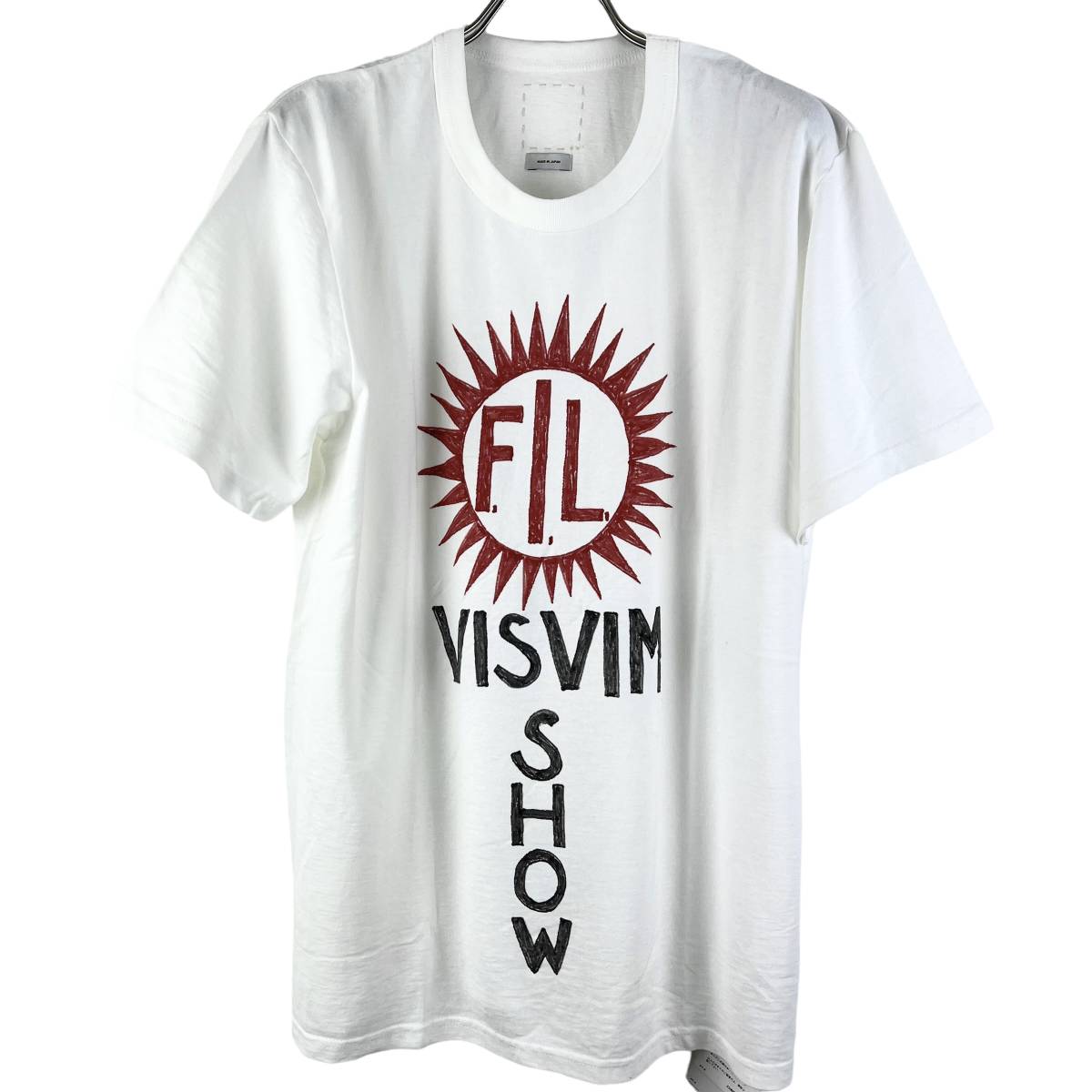 VISVIM(ビズビム) F.I.L Visvim Show T Shirt (white)_画像1