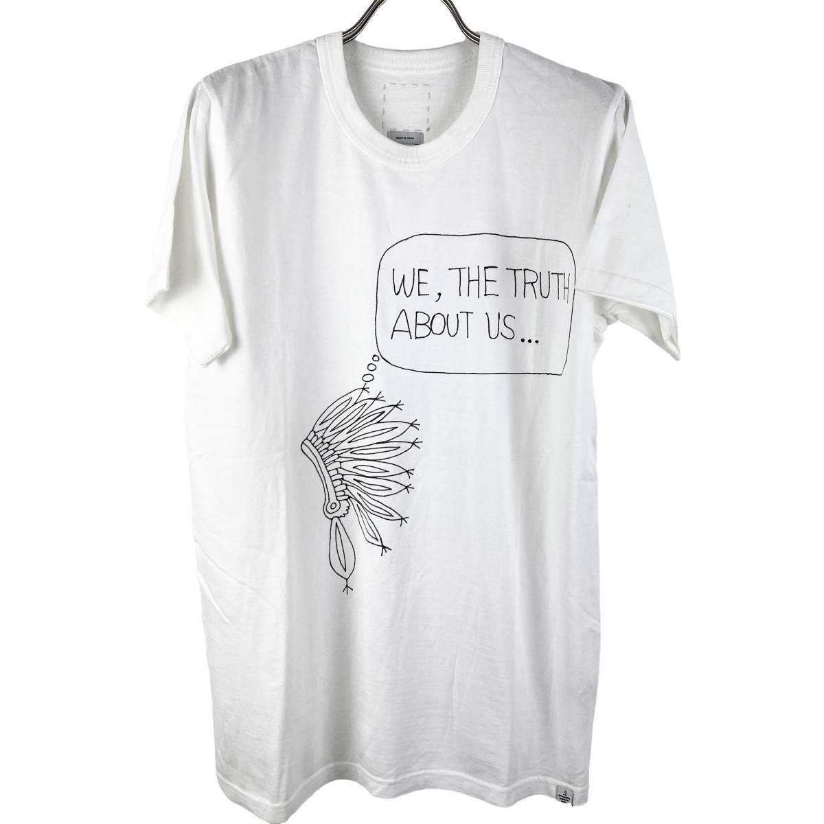 VISVIM(ビズビム) The Truth About Us T Shirt (white)