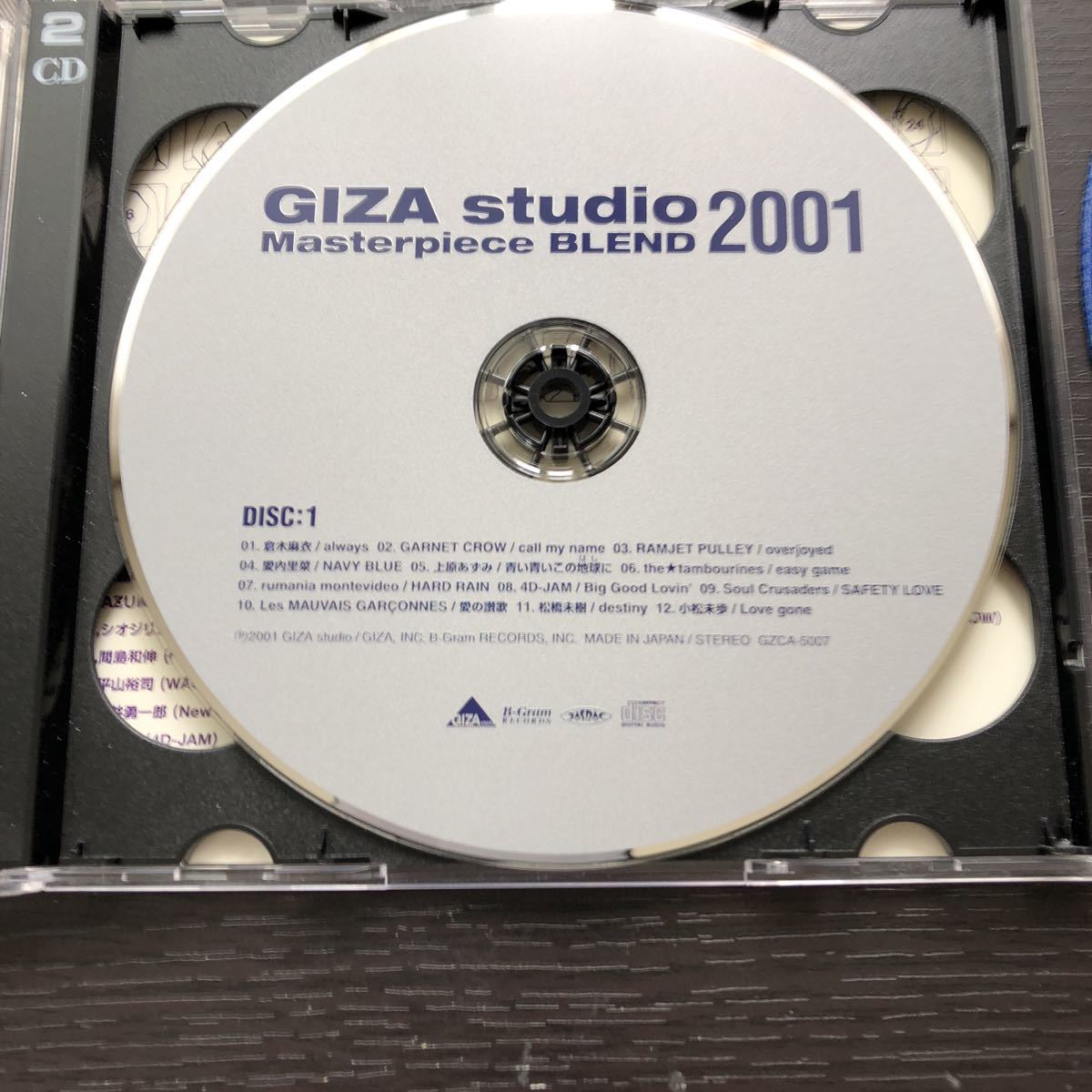 CD／GIZAスタジオマスターピースブレンド2001 倉木麻衣、小松未歩、などなど_画像3