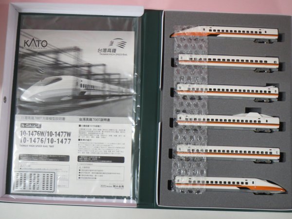 64850□KATO 10-1476 10-1477 台湾高鐵 700T 6両基本セット+増結