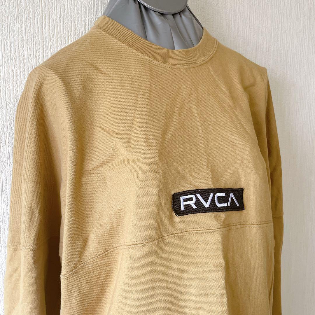 RVCA カーキ ロングTシャツ 長袖カットソー XS_画像4