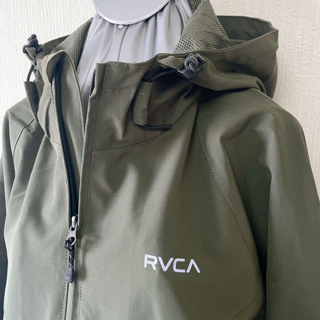 RVCA ウインドブレーカー コート オリーブ モスグリーン パーカー