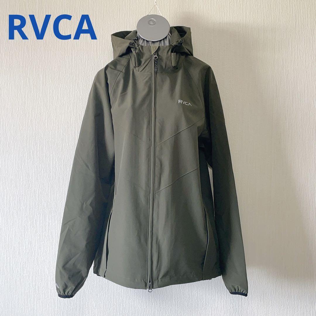 品質一番の RVCA ウインドブレーカー コート オリーブ モスグリーン