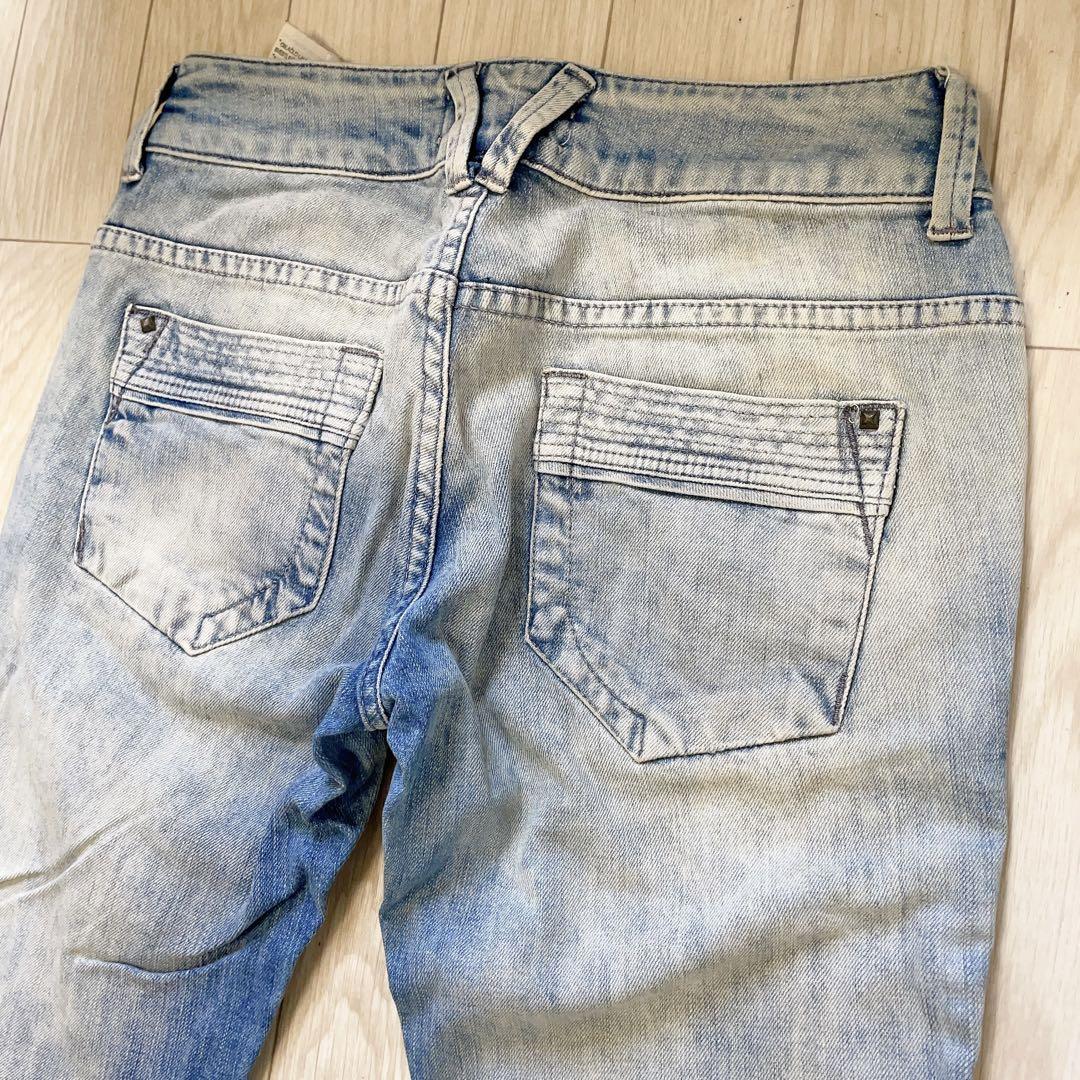 ZARA trf 色落ちダメージデニム EUR 36 ジーンズ|Yahoo!フリマ ZARA trf 色落ちダメージデニム EUR 36 ジーンズ|Yahoo!フリマ