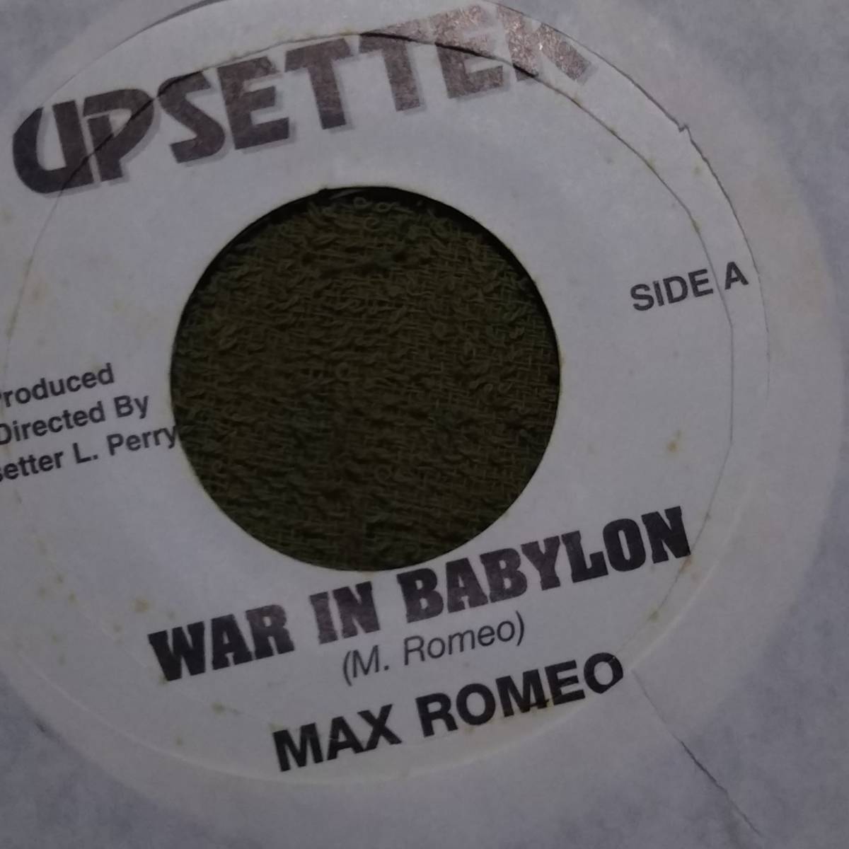 Foundation Big Tune War In Babylon Max Romeo from Upsetter_画像1