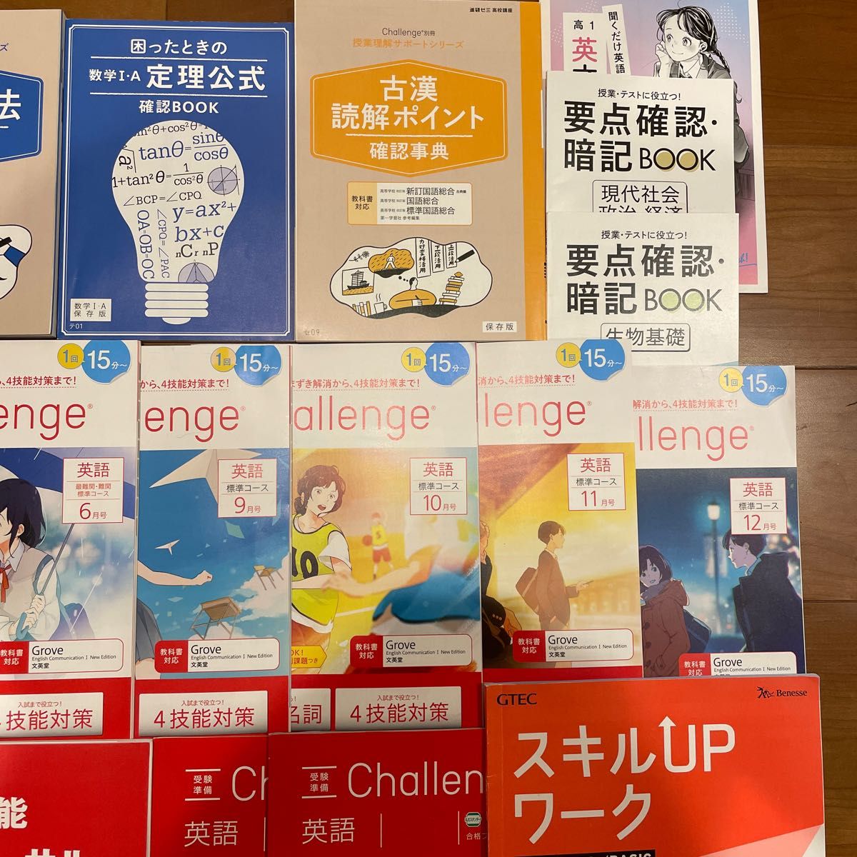 ベネッセ 進研ゼミ 大学受験問題集 参考書 模試 冊子等セット ベネッセ 進研ゼミ 大学受験問題集 参考書 模試 冊子等セット