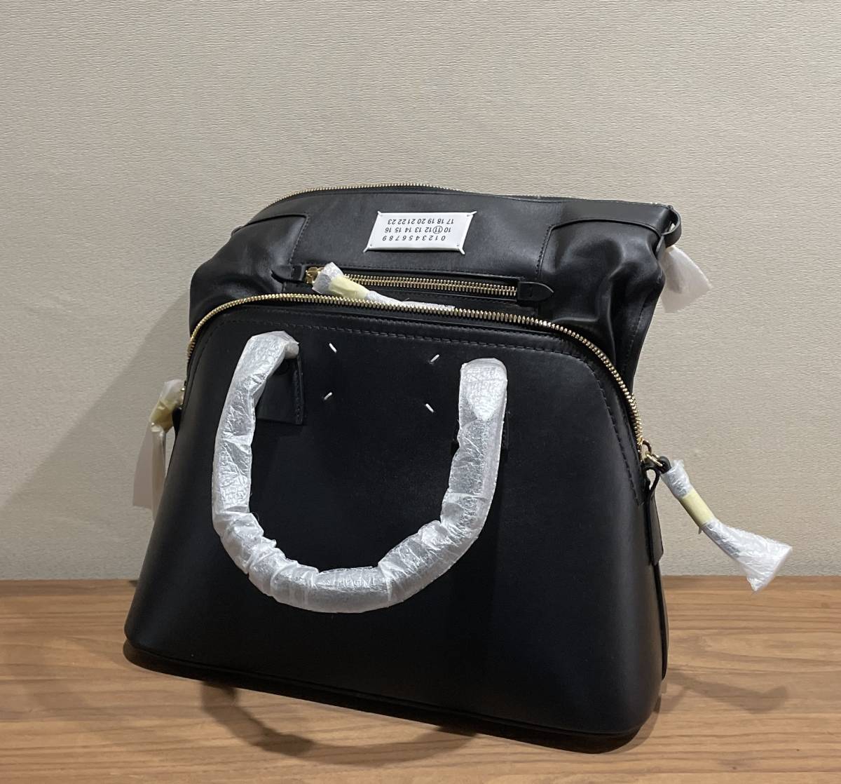 ★20万円引★ メゾンマルジェラ Maison Margiela 5AC ミディアム ハンドバッグ ショルダーバッグ レザー 鞄 5AC バッグ メッセンジャー_画像7