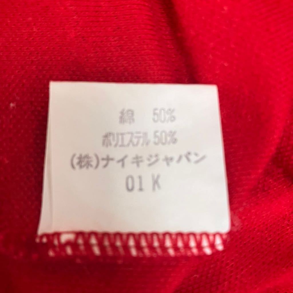 大きいサイズ NIKE ナイキ 半袖 ポロシャツ メンズ L 赤 レッド カジュアル スポーツ トレーニング ウェア シンプル ロゴ ワンポイント
