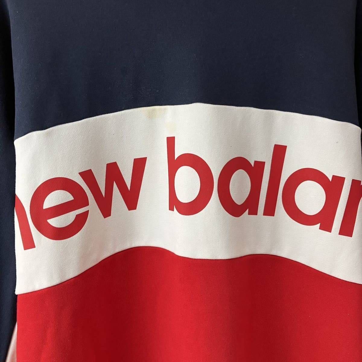 NewBalance ニューバランス スウェットトレーナー　レディース メンズ ユニセックス Lサイズ ハイネック カジュアル アメカジ ロゴマーク