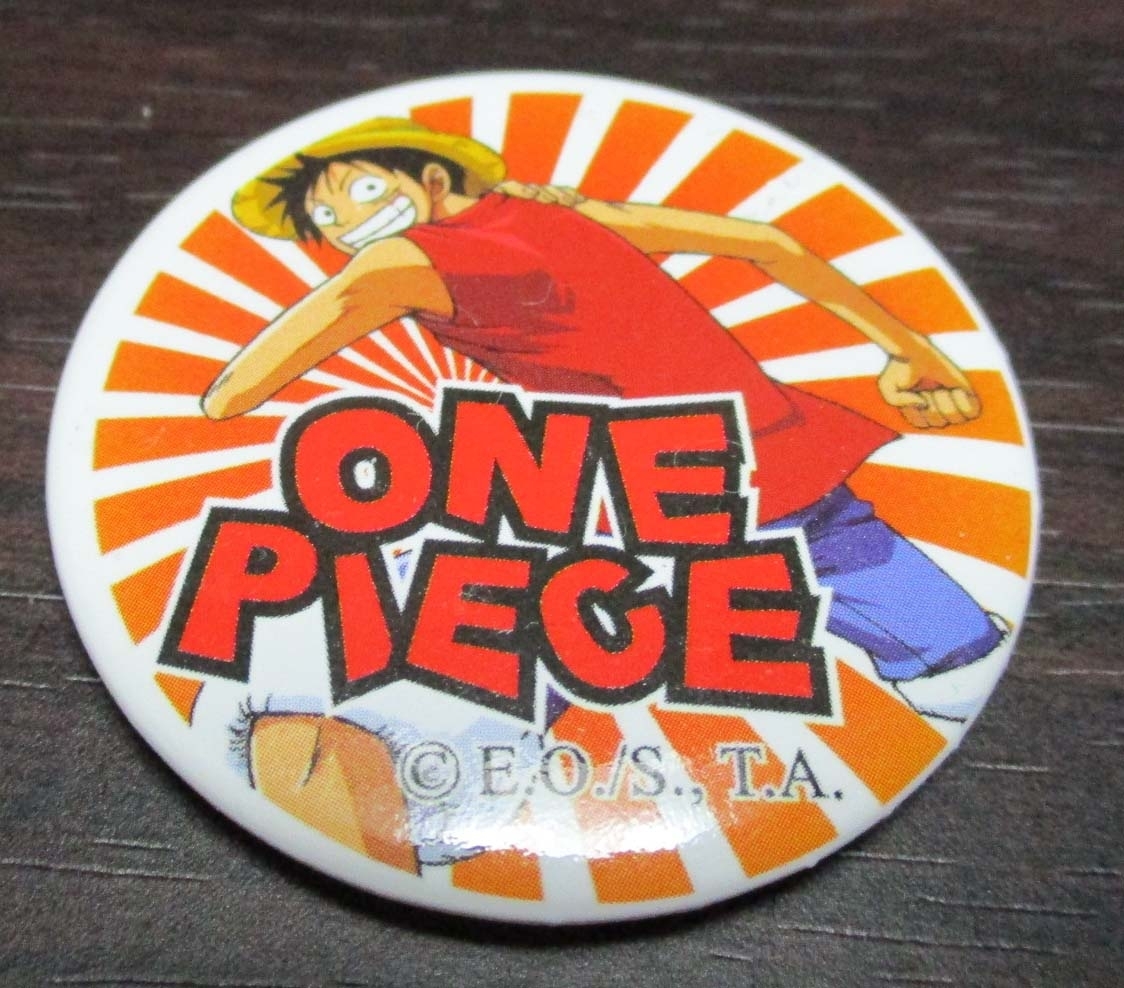 ONE PIECE☆ワンピース☆缶バッジ☆ルフィ☆直径約4cm☆