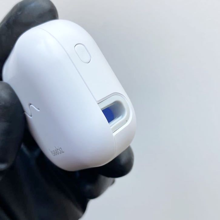 UV-C 歯ブラシ除菌キャップ Iseebiz 紫外線5分間簡単除菌 壁掛け可 自動電源オフ機能 USB充電式 コードレス　ホワイト JJL-0277_画像5